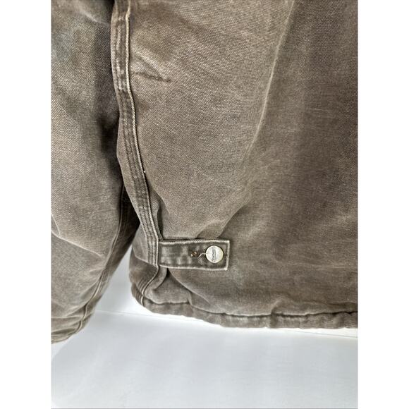 RARE Vintage Carhartt Chestnut Brown J22 CHT Jacket Size X-Large Regular - Picture 11 of 16